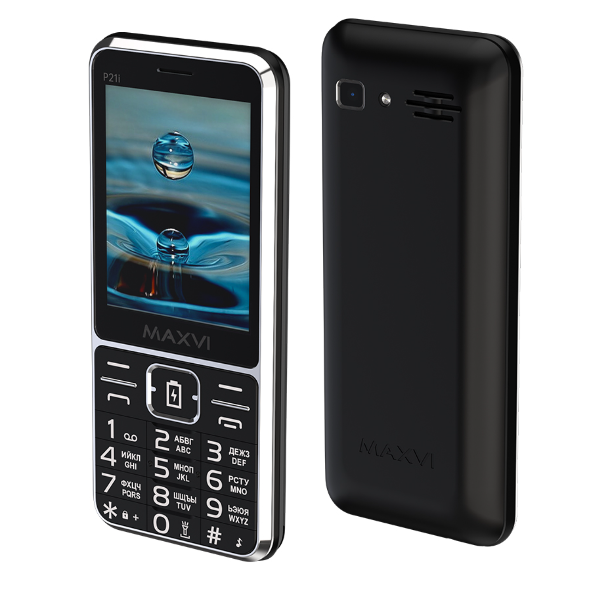 Мобильный телефон Maxvi P21i Black