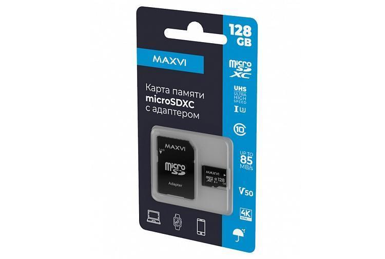 Maxvi microSDXC 128Gb, V50