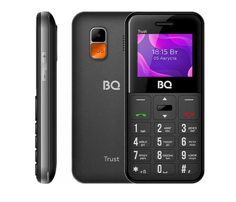 Мобильный телефон BQ 1866 Trust Black
