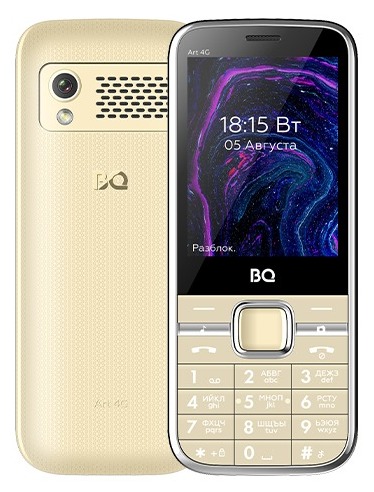 Мобильный телефон BQ 2800L Art 4G Gold