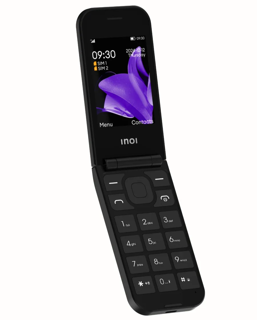Мобильный телефон INOI 284 Flip 4G Black
