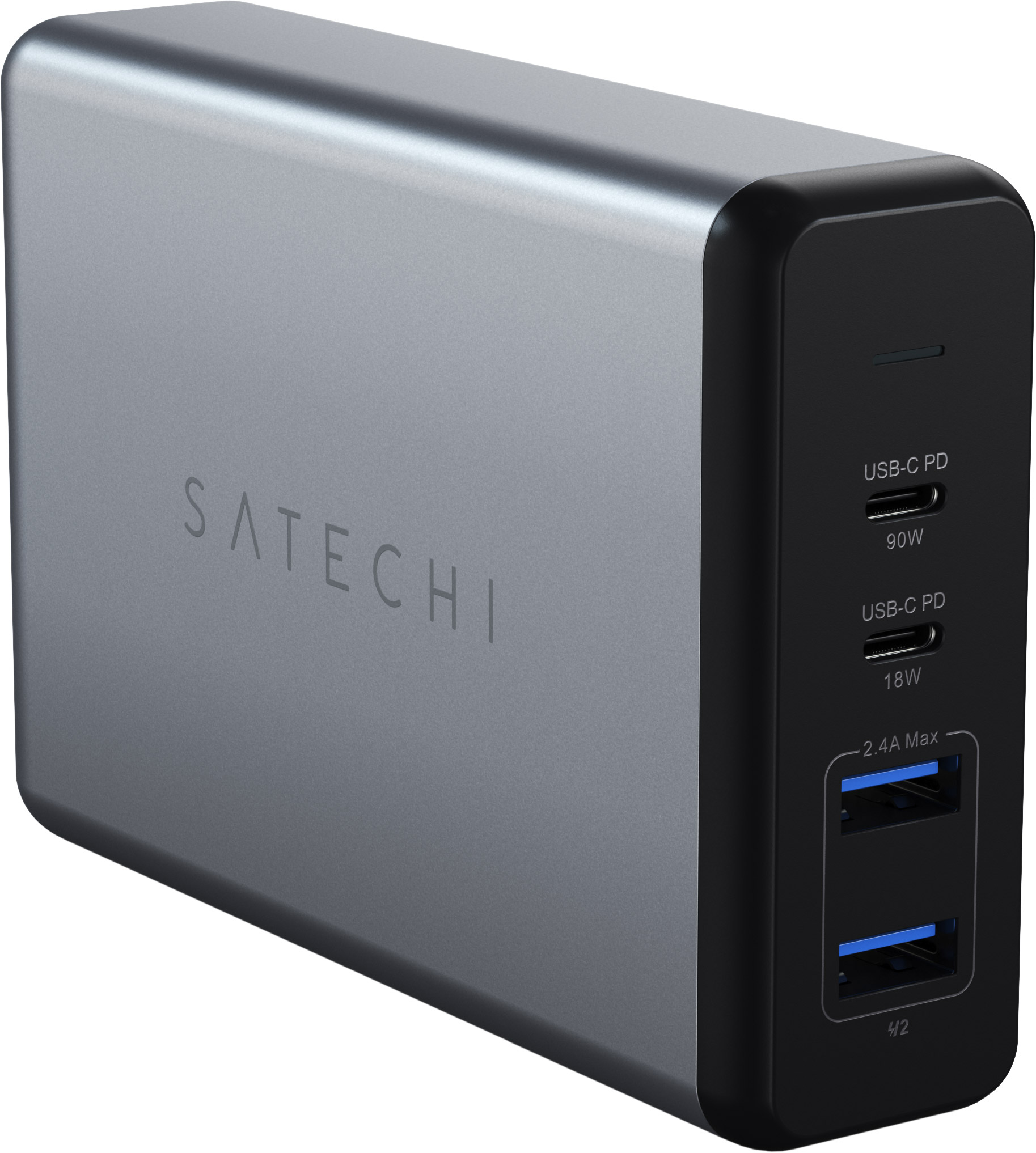 Сетевое зарядное устройство Satechi 108W Pro Type-C PD серый космос