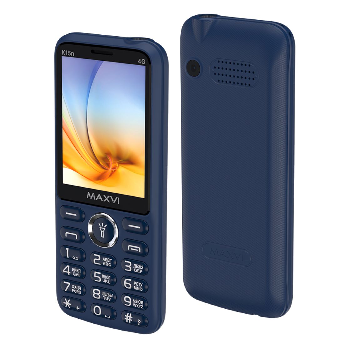Мобильный телефон Maxvi K15n 4G Blue