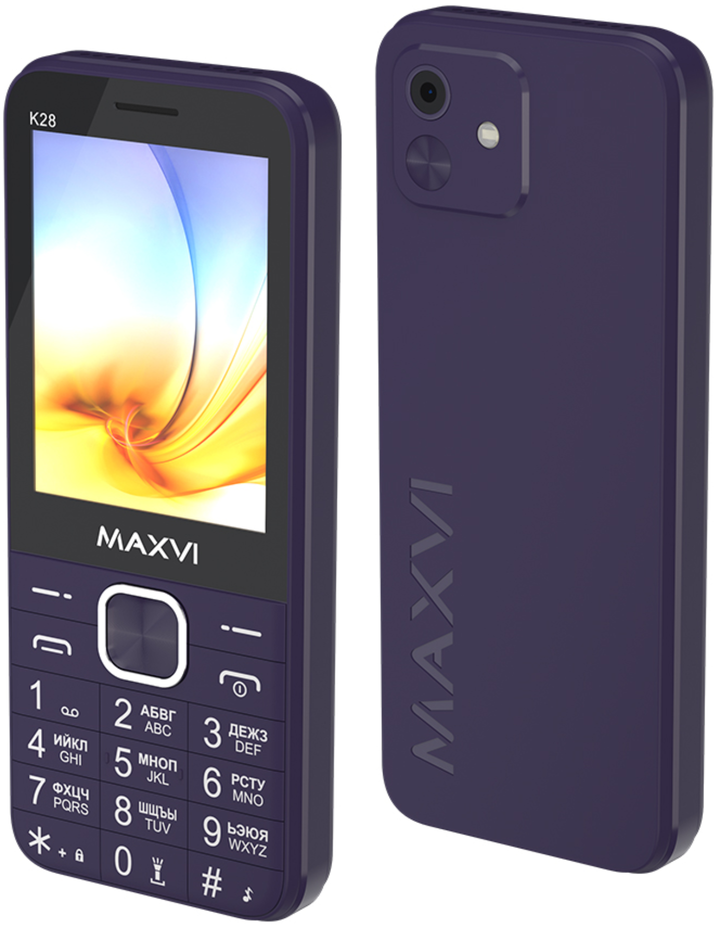Мобильный телефон Maxvi K28 Purple
