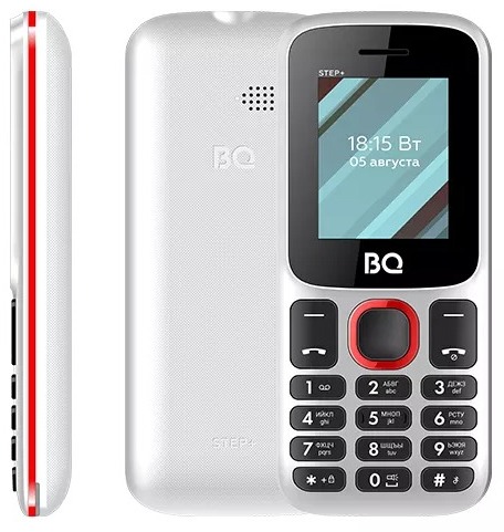 Мобильный телефон BQ 1848 Step+ White Red