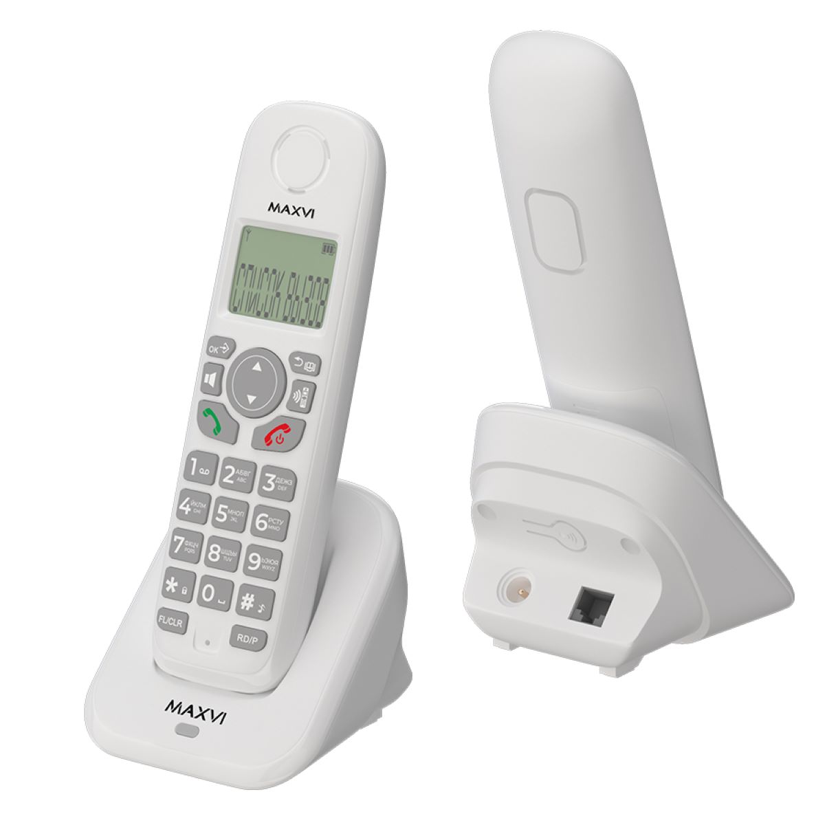 Радиотелефон Maxvi GA-01 white