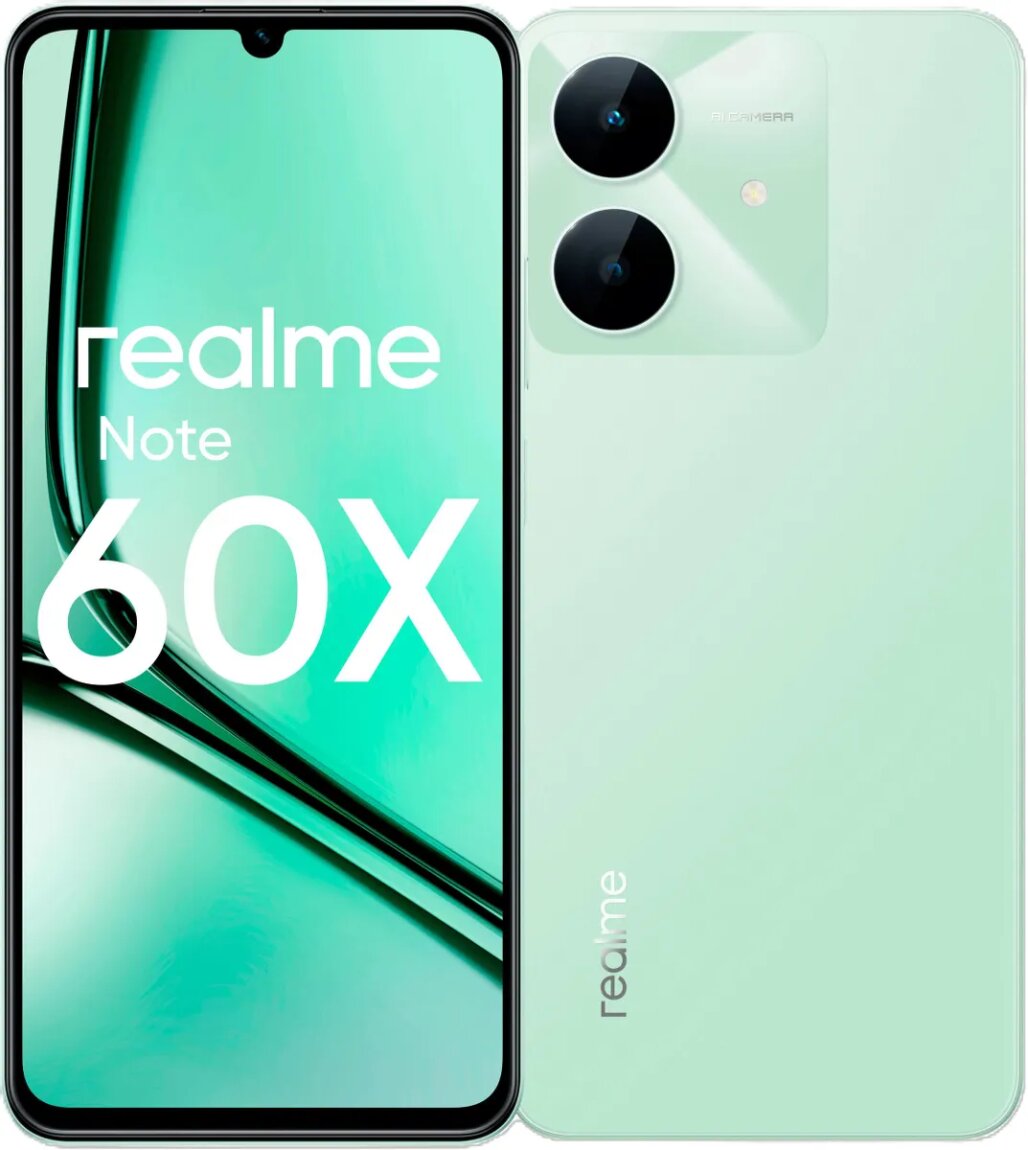 Смартфон Realme Note 60X 4/128GB Green