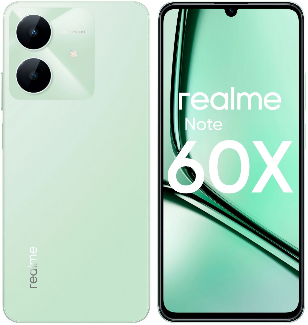 Смартфон Realme Note 60X 3/64GB Green