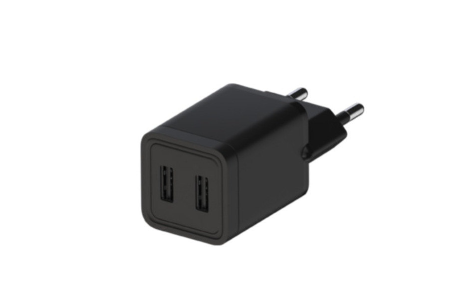 СЗУ Maxvi A202 2A, 2xUSB-A black