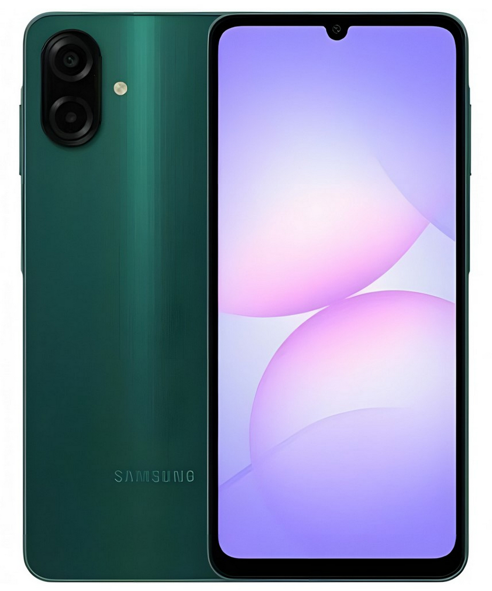 Смартфон Samsung Galaxy A07 4/128GB Green AU