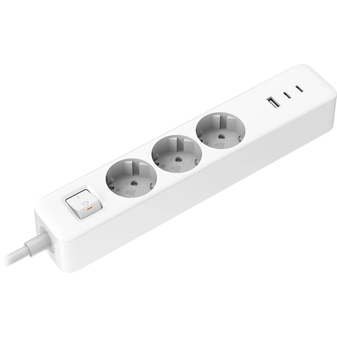 Удлинитель Xiaomi 20W Power Strip (2C1A) EU (BHR07UKEU)