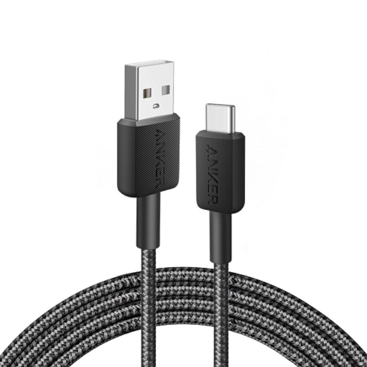  Anker A81H5 Black 0,9m USB-A - USB-C