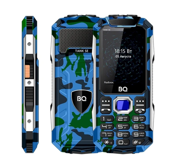 Мобильный телефон BQ 2432 Tank SE Camouflage