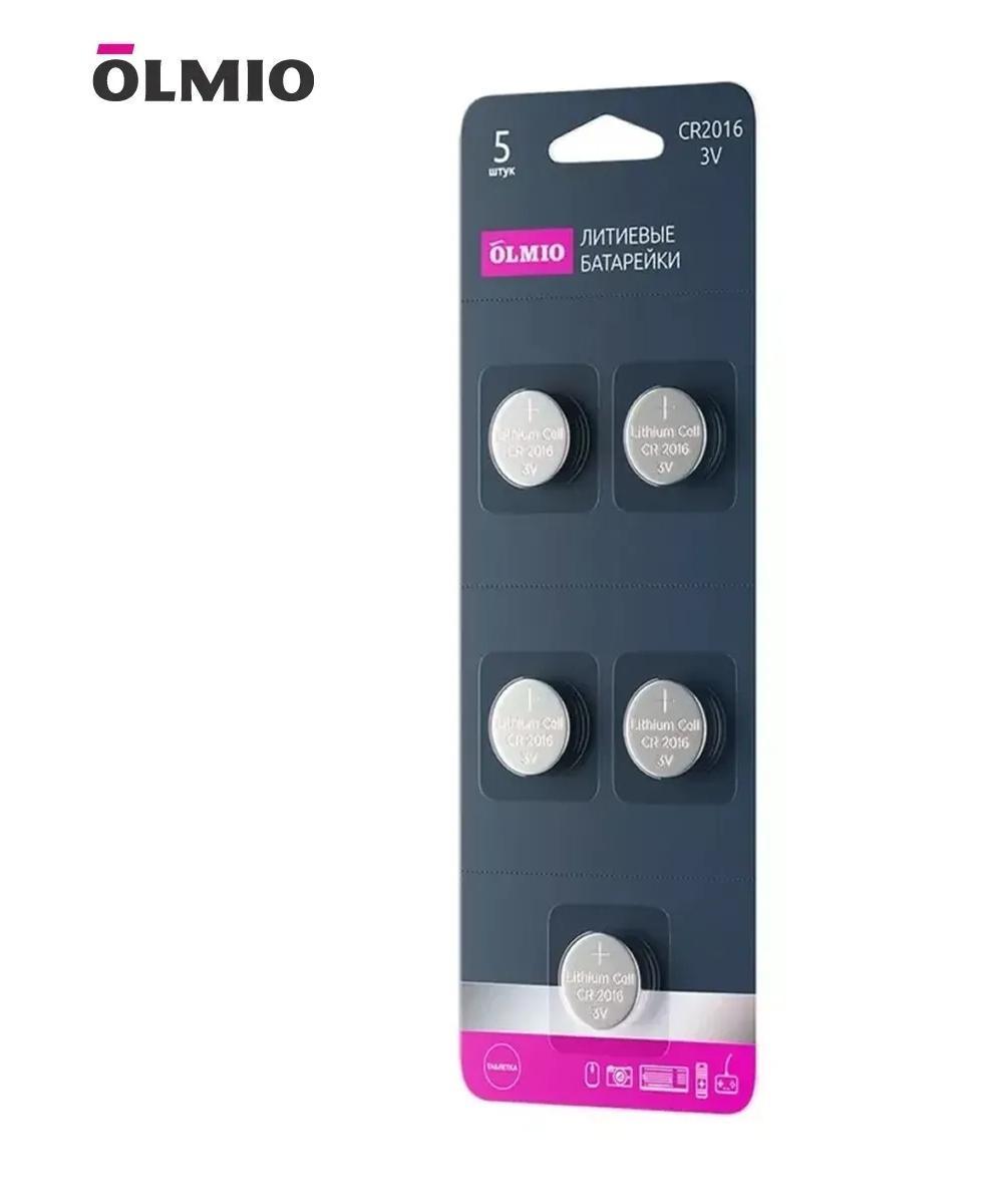 Olmio CR2016 05 (Li-ion) 5шт