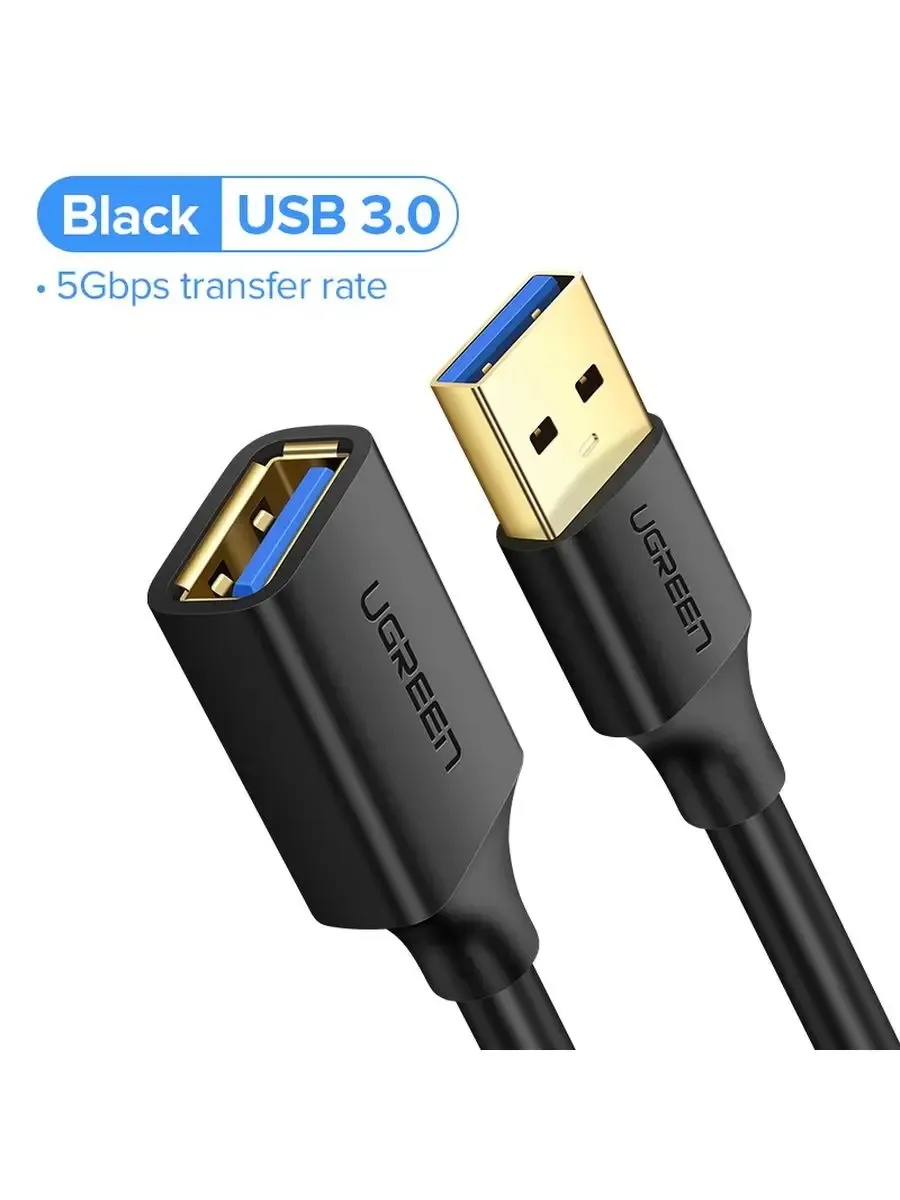 UGREEN US129 (10368) USB 3.0 Extension Cable 1м