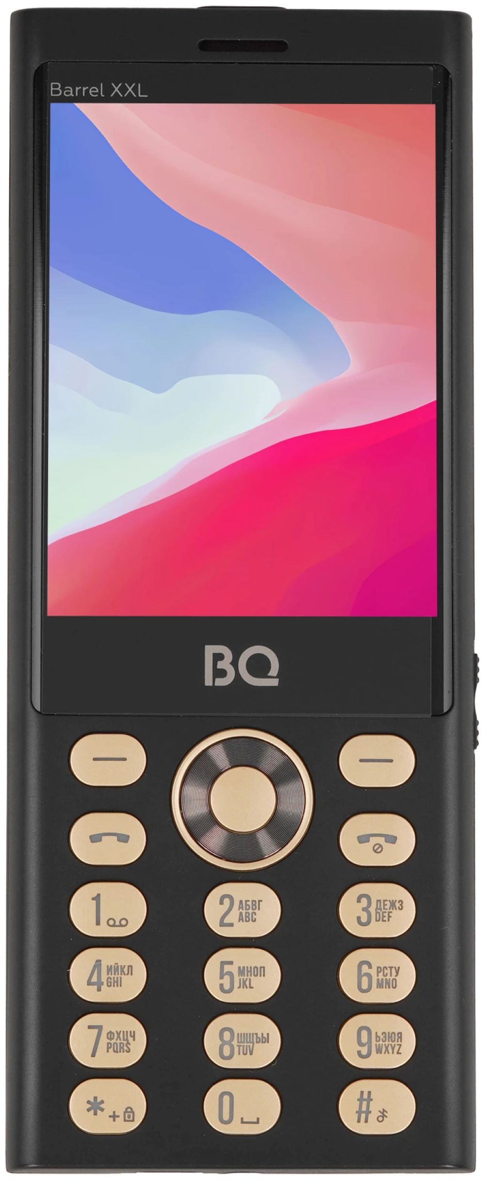 Мобильный телефон BQ 3598 Barrel XXL Black+Gold