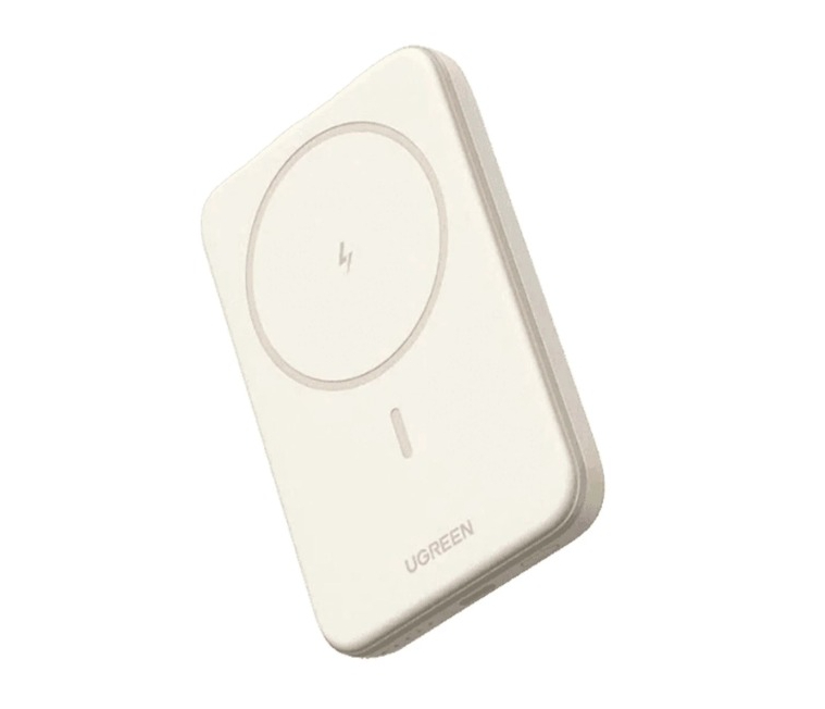 Внешний аккумулятор UGREEN PB561 (25208) 10000mAh Magnetic Wireless Power Bank. Цвет: белы