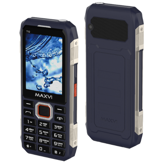 Мобильный телефон Maxvi T12 Blue