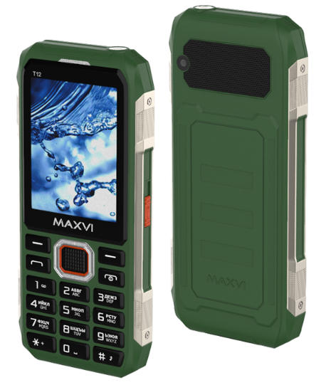 Мобильный телефон Maxvi T12 Green