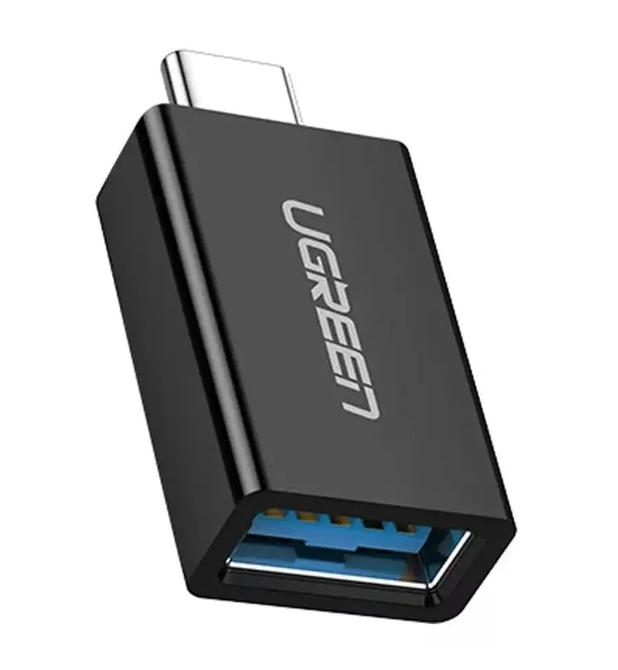 Адаптер UGREEN US173 (20808) USB-C to USB 3.0 A Female Adapter Black