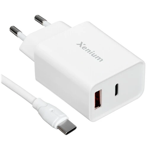 СЗУ XENIUM CCX332CW/00 33 Вт / USB-A, USB-C цвет белый