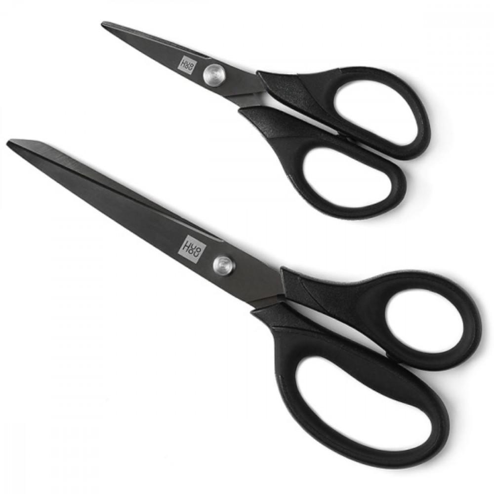 HuoHou HU0030 Plating Titanium scissors 2in1