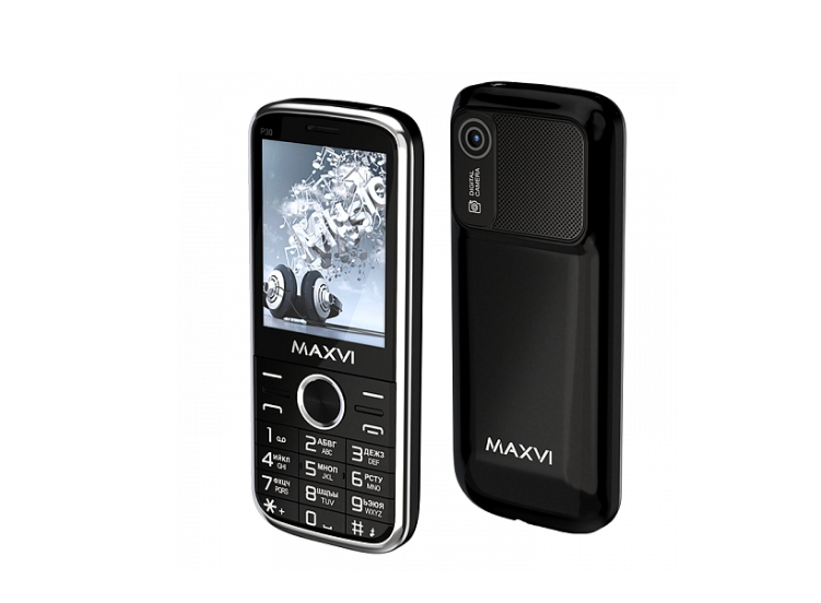 Мобильный телефон Maxvi P30 Black