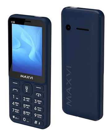 Мобильный телефон Maxvi C38 Blue