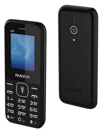 Мобильный телефон Maxvi C27 Black