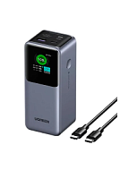 Внешний аккумулятор UGREEN PB721 (35524B) 20000mAh 130W Fast Charging Power Bank. Цвет: серый