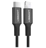 Кабель UGREEN US171 (60751) USB-C to Lightning Cable 1 м черный M/M Nickel Plating ABS Shell