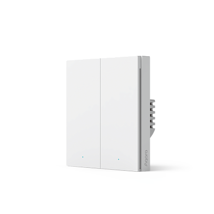 картинка Aqara Smart WallSwitch H1 (NoNeutral,DoubleRocker) от магазина MIX MOBILE-