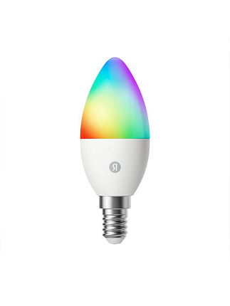 Яндекс, Е14, RGB, 520 Лм, Matter over WiFi