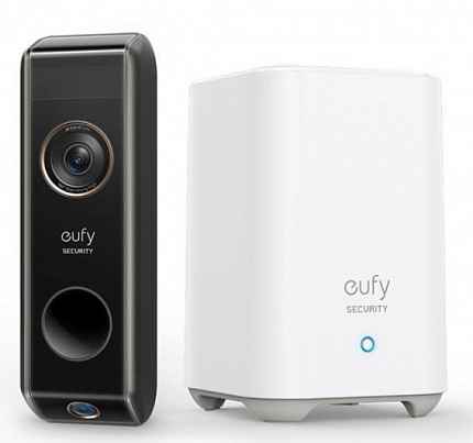 картинка Anker Eufy Video Doorbell Dual 2K+Home Base2 E8213 от магазина MIX MOBILE-