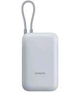 Внешний аккумулятор Xiaomi Power Bank 10000mAh (Integrated Cable) Ice Blue RU