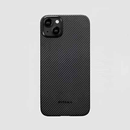 Pitaka KI1501 для iPhone 15  (6.1") узкое плетение