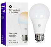 Яндекс, Е27, 806 Лм, Matter over Wi-Fi YNDX-00551