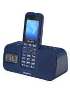 Мобильный телефон Maxvi RT-03 с док-станцией blue