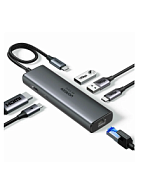 UGREEN CM512 (45000) USB-C to HDMI+RJ45+USB-C/A
