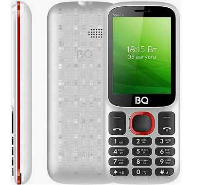 Мобильный телефон BQ 2440 Step L+ White+Red