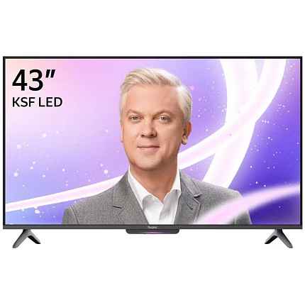 Яндекс ТВ Станция Бейсик 43" с Алисой YNDX-00074