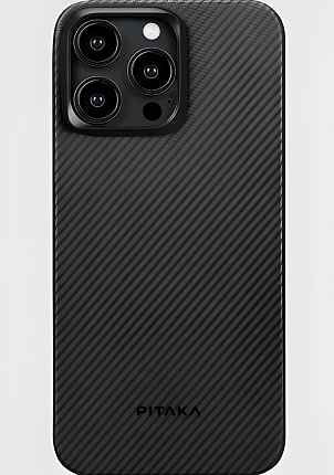 Pitaka для iPhone 15 Pro Max (6.7") узкое плетение