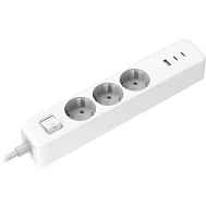 Удлинитель Xiaomi 20W Power Strip (2C1A) EU (BHR07UKEU)