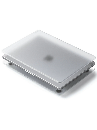 Чехол-накладка Satechi ST-MBAM2CL для Macbook Air M2 Eco Hardshell Case прозрачный