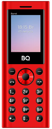 Мобильный телефон BQ 1858 Barrel Red+Black