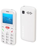 Мобильный телефон Maxvi B115 White
