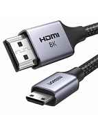 Кабель UGREEN HD163 (15515) Mini HDMI to HDMI 8K Cable. Длина: 2м. Цвет: черный