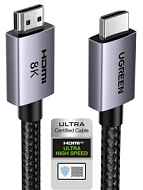 Кабель UGREEN HD171 (25914) HDMI 2.1 Male To Male 8K Cable. Длина: 10м. Цвет: серый