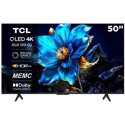 картинка TCL 50" 50P7K 4K, QLED, Google TV от магазина MIX MOBILE-