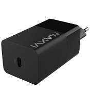 СЗУ Maxvi A481GN 65W GAN, Type-C , цвет: черный